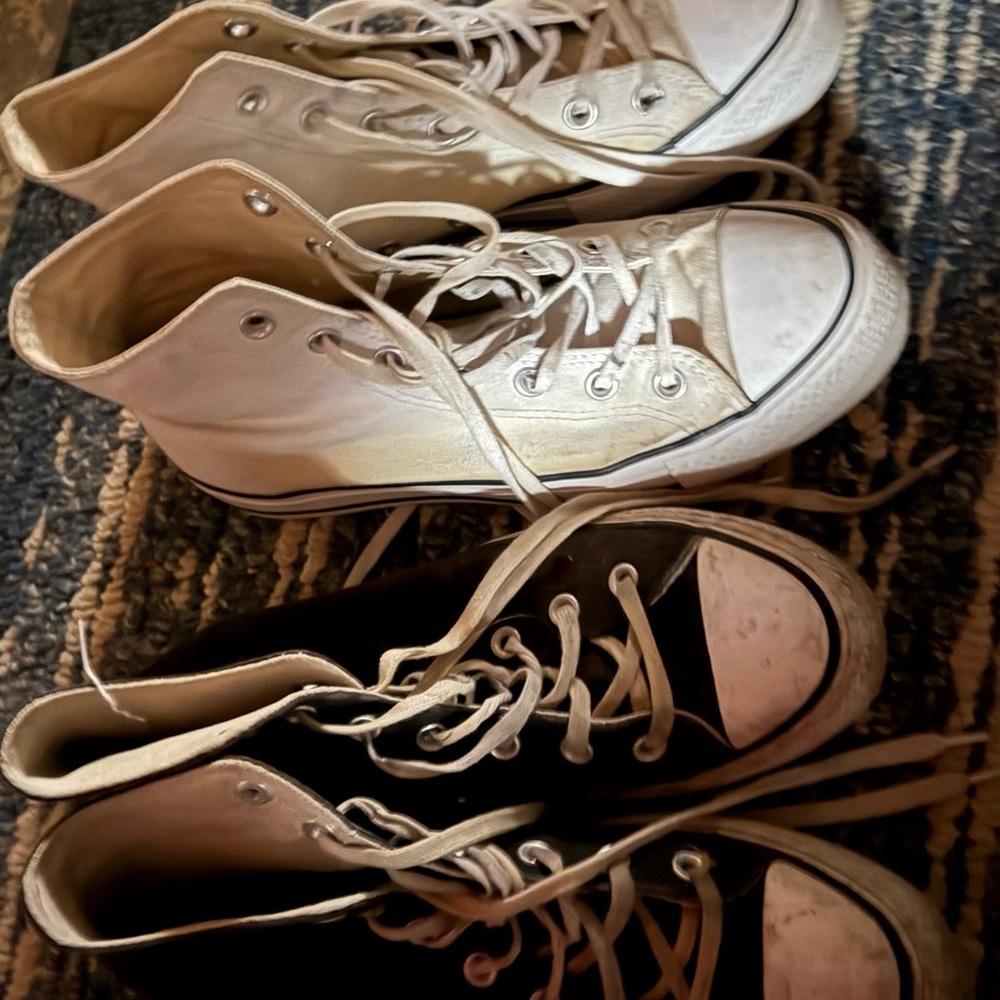 2 converse chuck Taylor platform